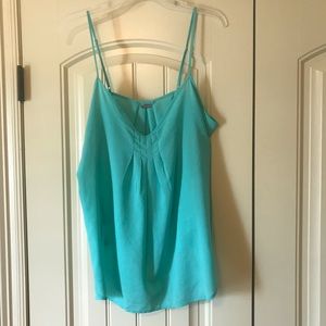 Boutique brand turquoise tank